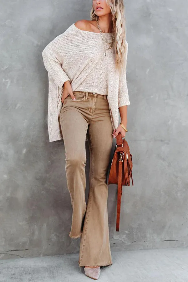 All Day Everyday Cozy Relaxed Knit Sweater