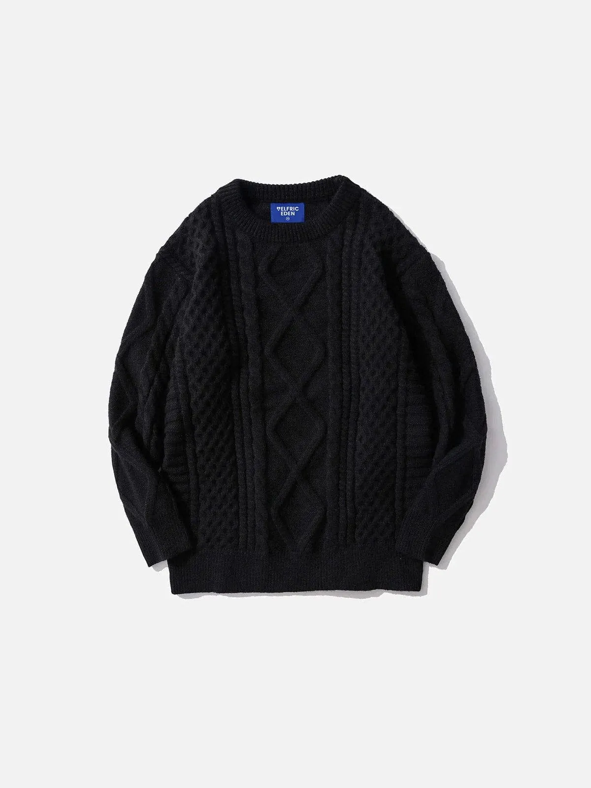 Analeigh™ | Retro Textured Knit Sweater