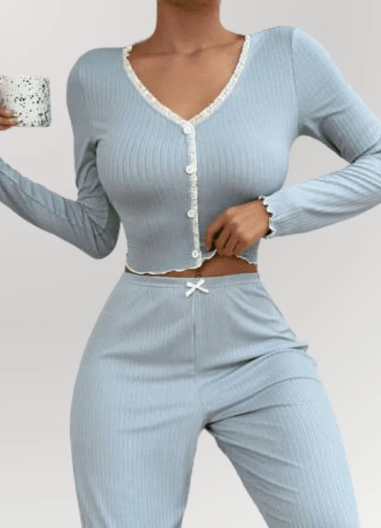 Bow Tie Beauty Pajama Set*