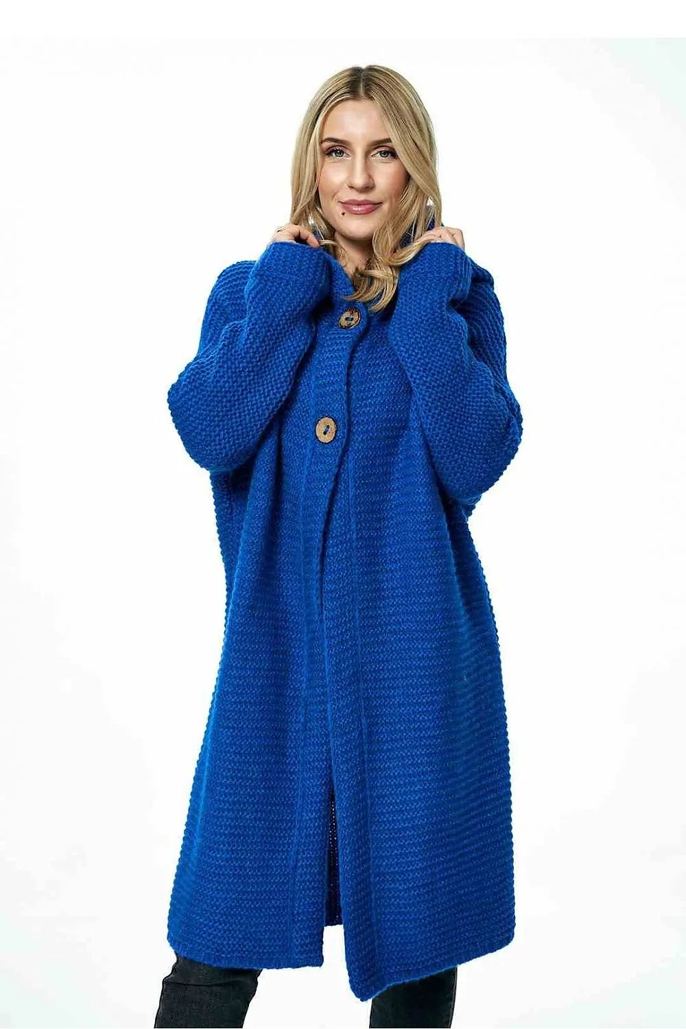 Elegant Hooded Knitted Cardigan for Ultimate Comfort