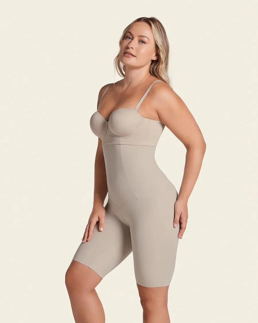 Extra High-Waisted Firm Shaper Short In Nude - Leonisa