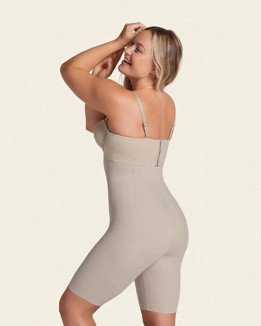 Extra High-Waisted Firm Shaper Short In Nude - Leonisa