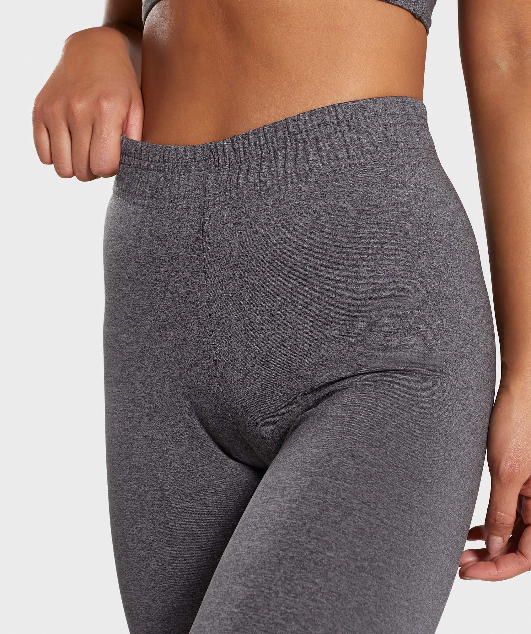 Gymshark Core Leggings - Charcoal Marl