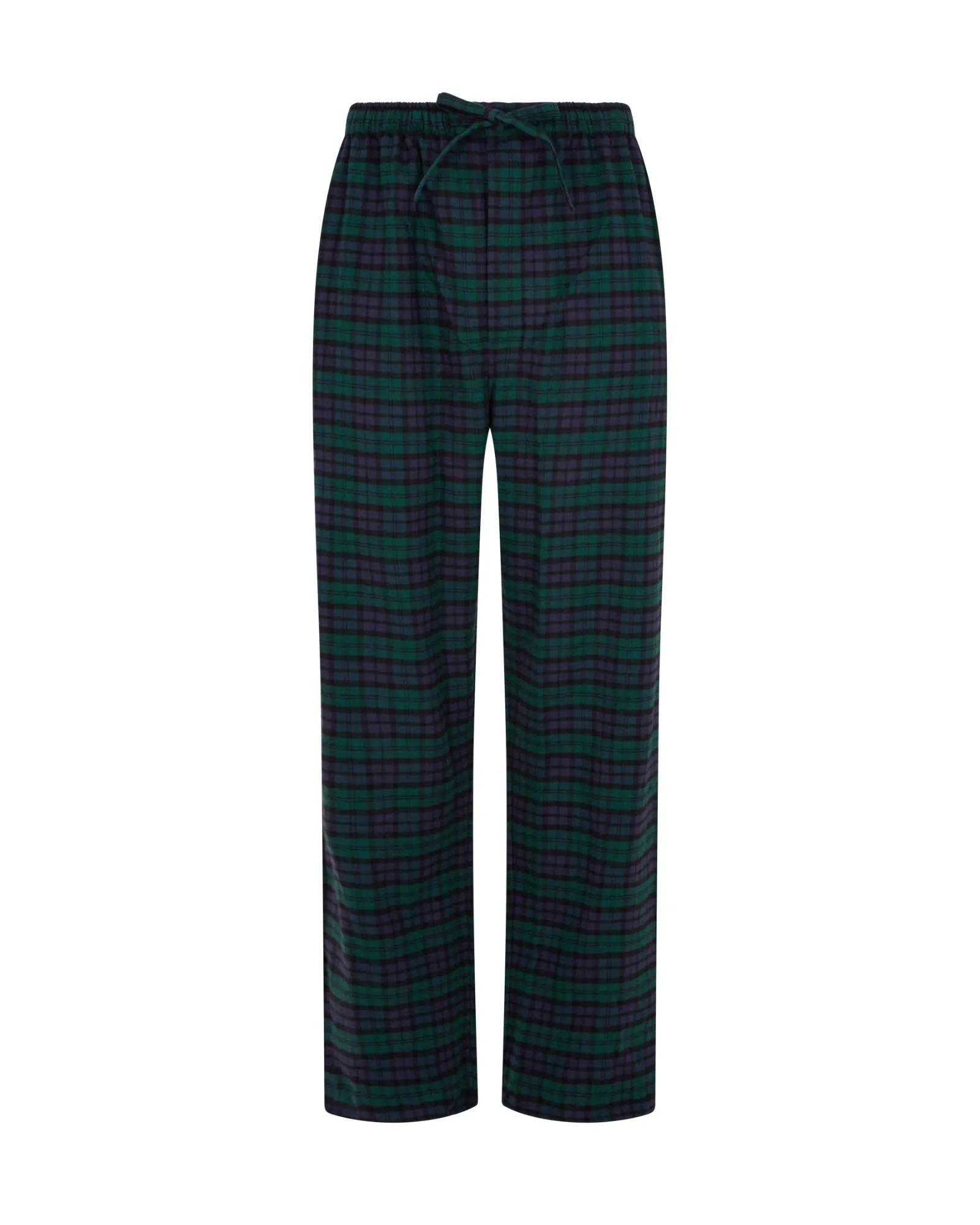 Men's Brushed Cotton Pajama Pants - Litton Blackwatch Tartan