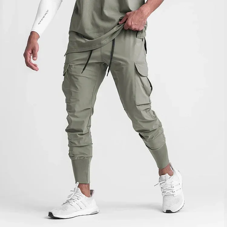 Men's Slim Fit Training Cargo Pants | Perfect for Outdoor Activities