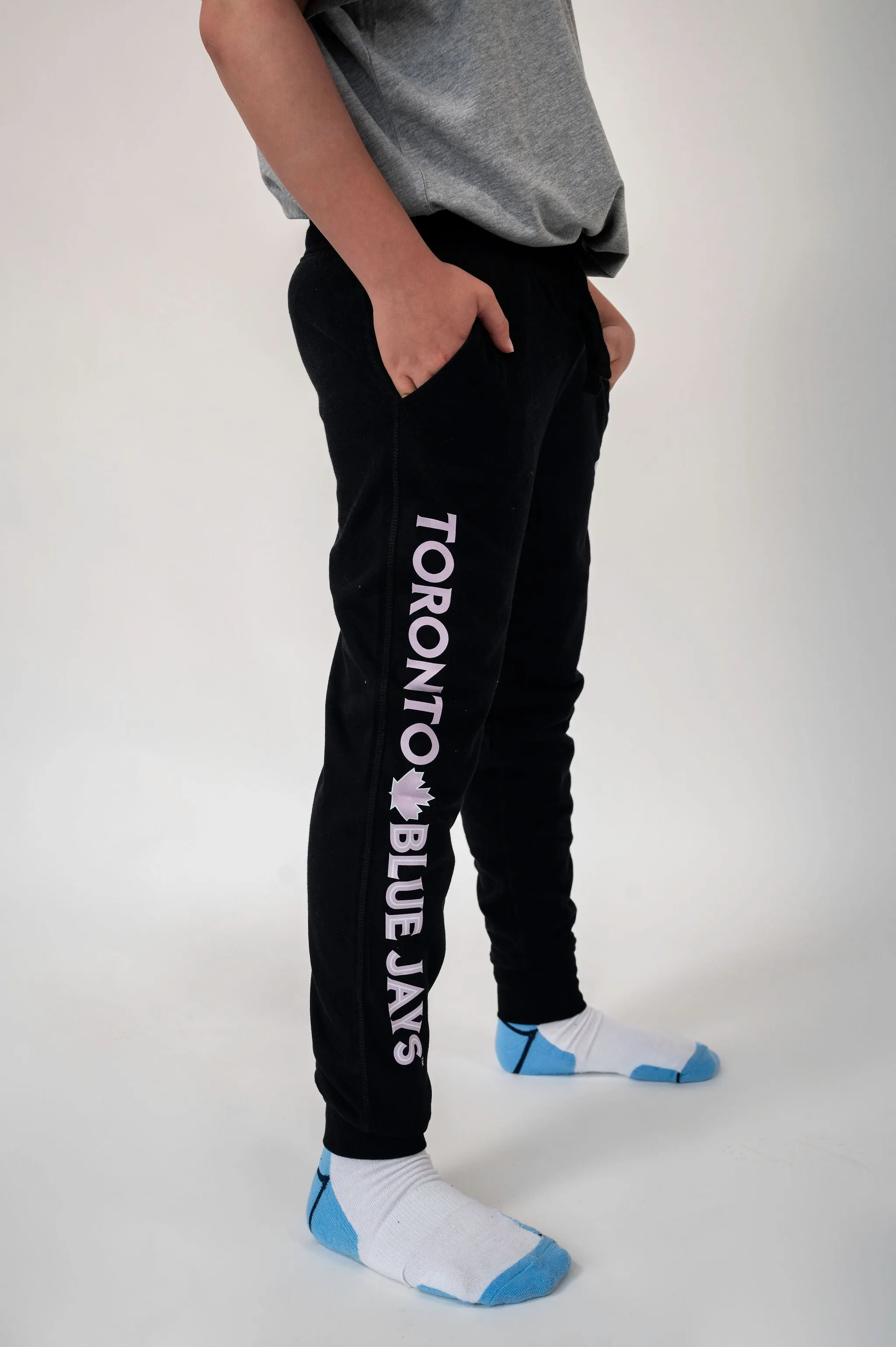 MLB Toronto Blue Jays Black Kids Unisex Lounge Pants