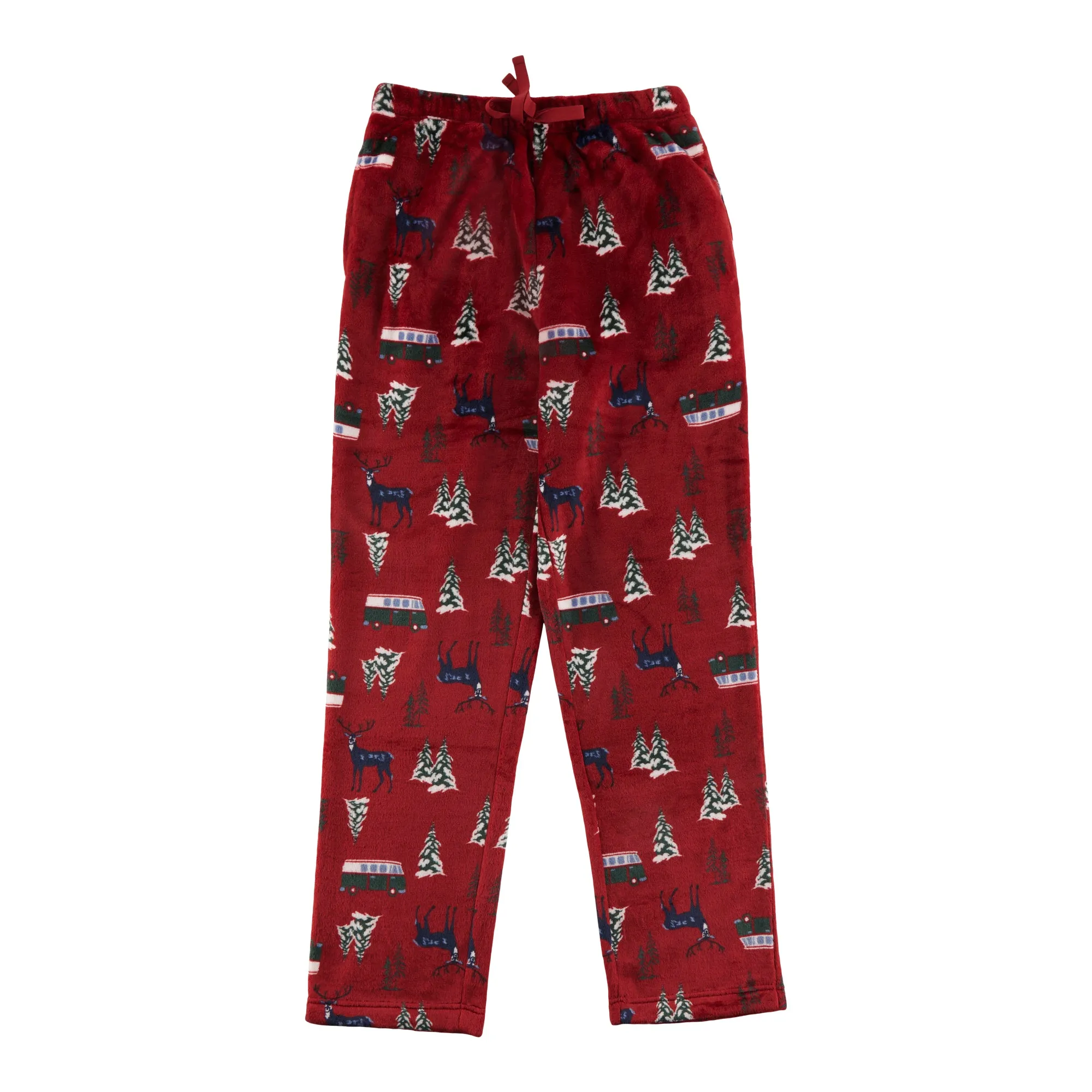 Mountain Ridge Men's Printed Plush PJ Pants