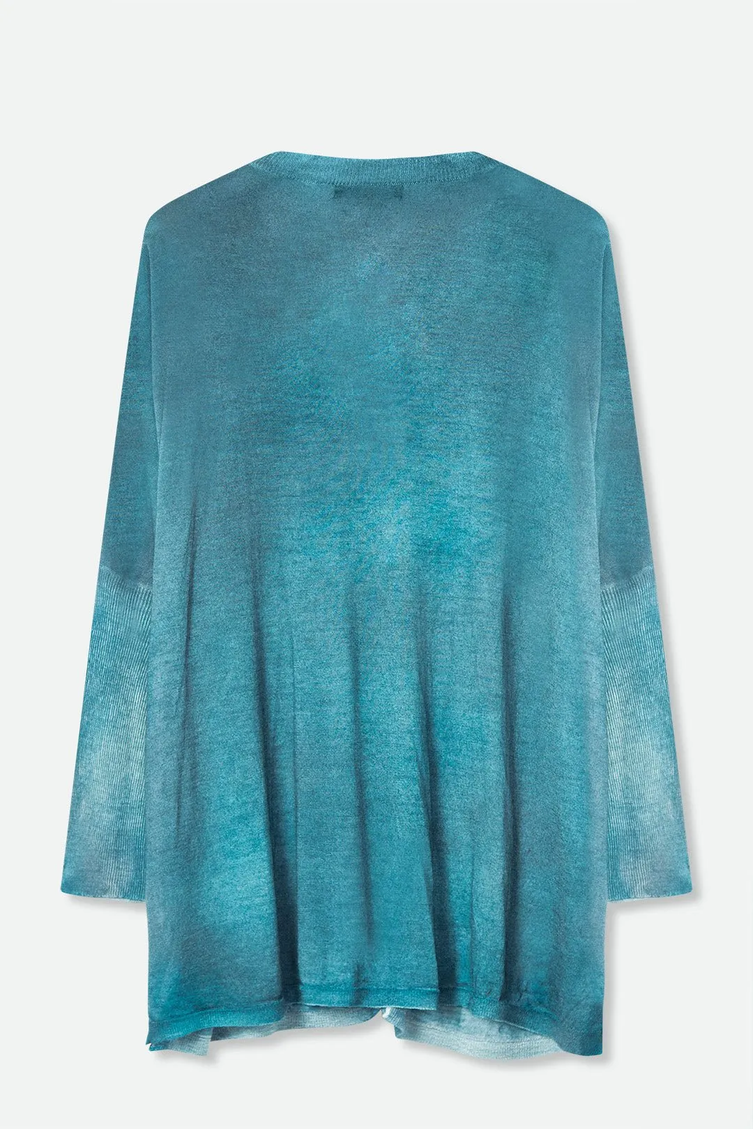 NOA CARDIGAN IN HAND-DYED LIGHTWEIGHT CASHMERE