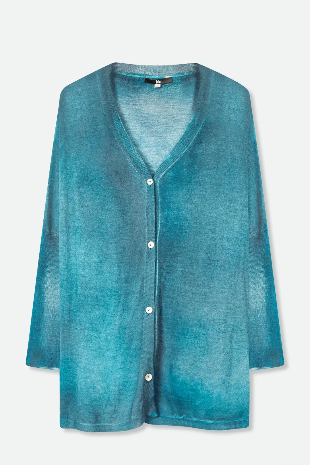 NOA CARDIGAN IN HAND-DYED LIGHTWEIGHT CASHMERE