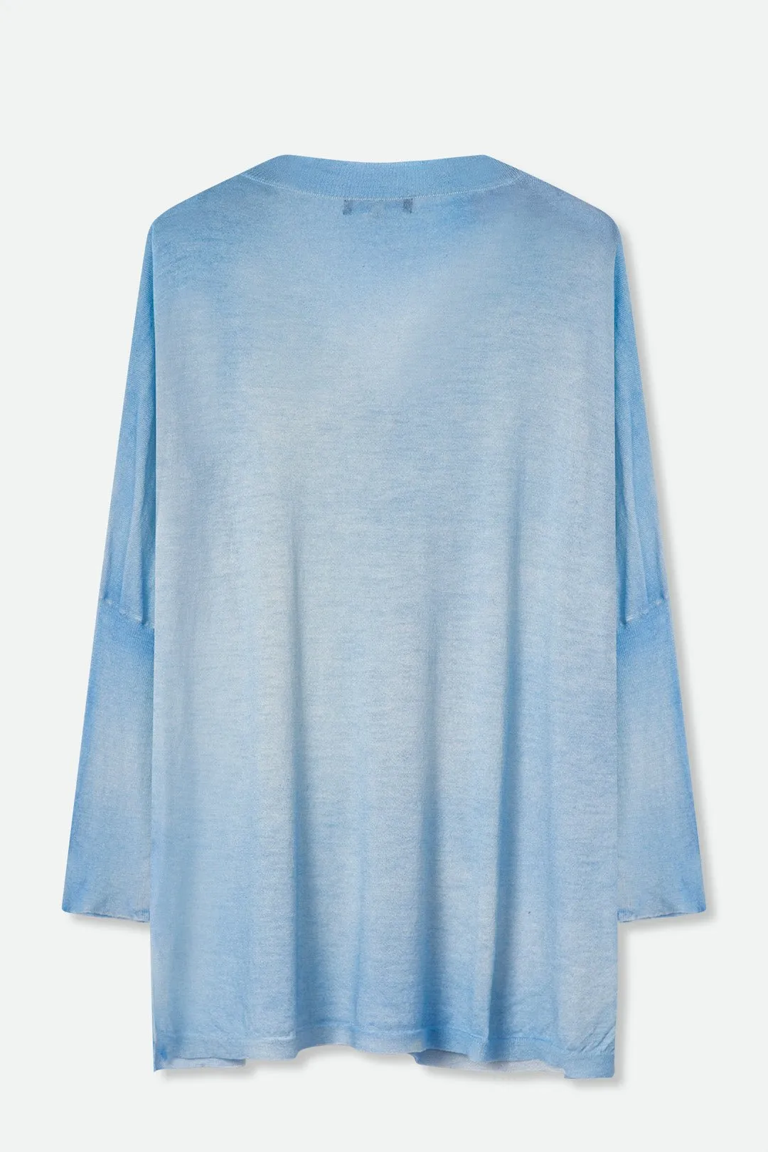 NOA CARDIGAN IN HAND-DYED LIGHTWEIGHT CASHMERE