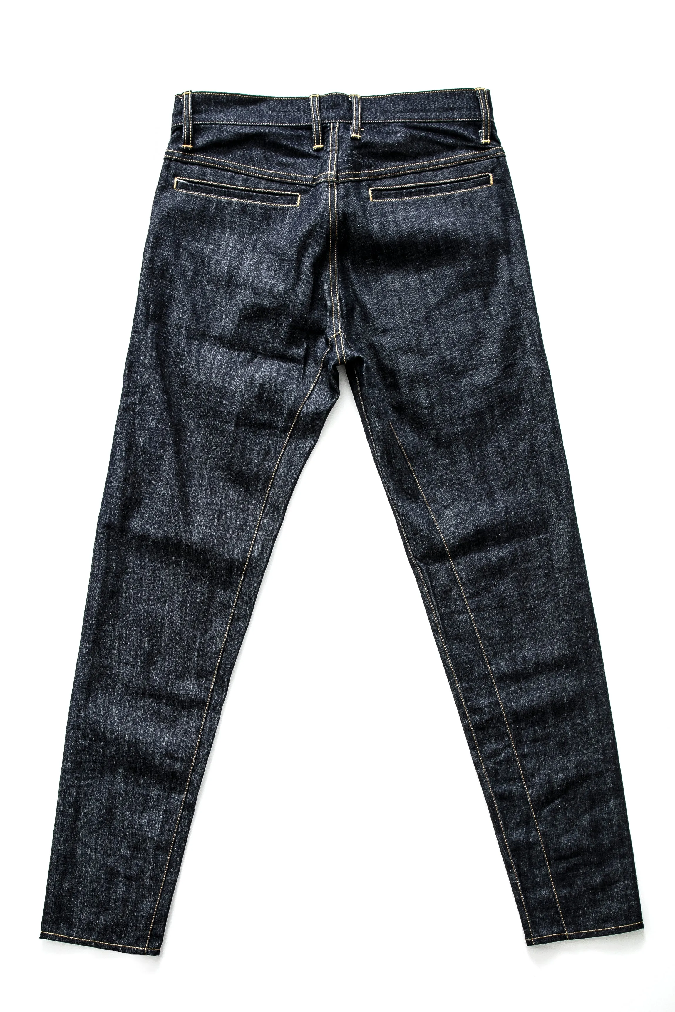 Robot-Boro Denim Slacks - Indigo