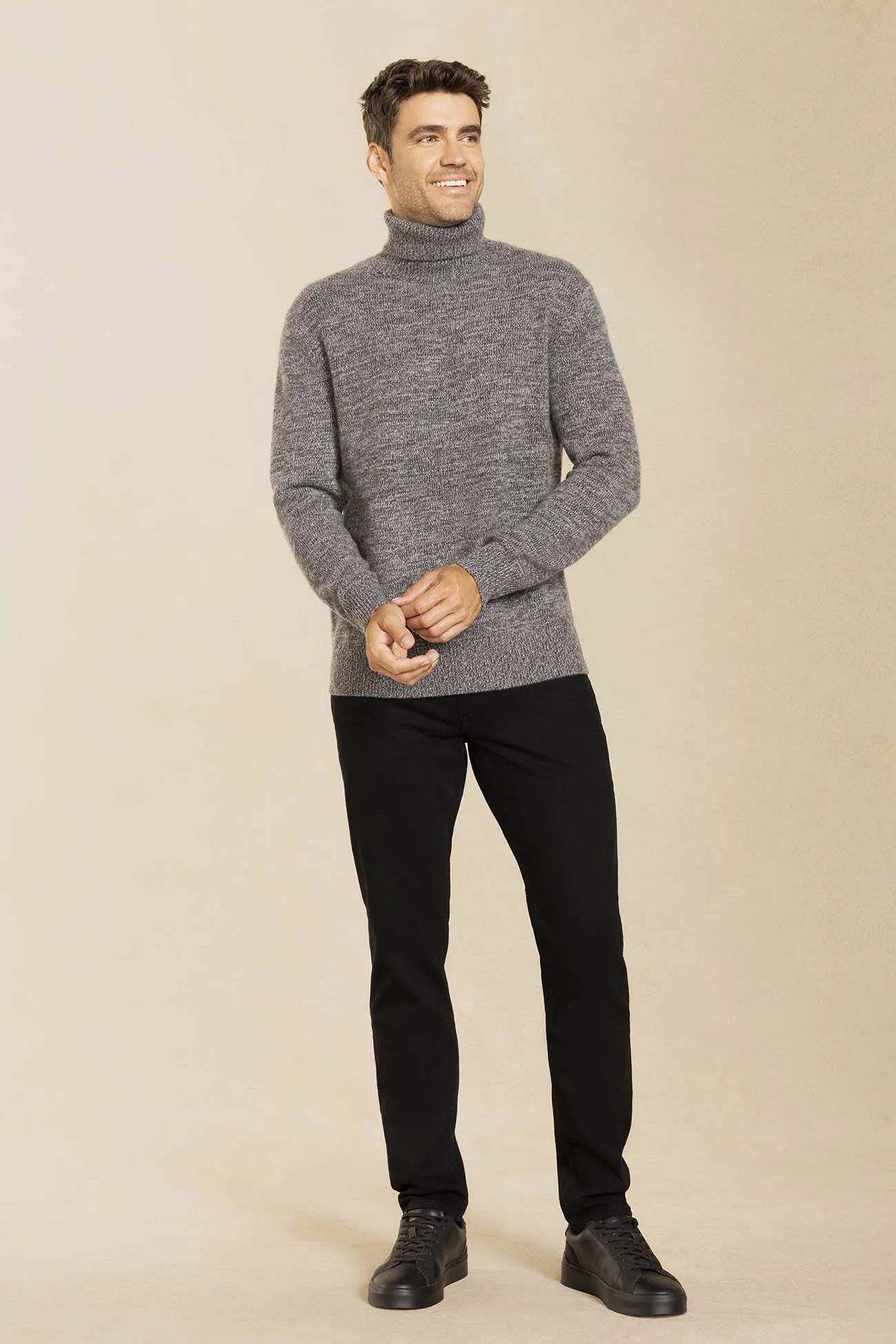 STEPHEN TURTLENECK CASHMERE SWEATER