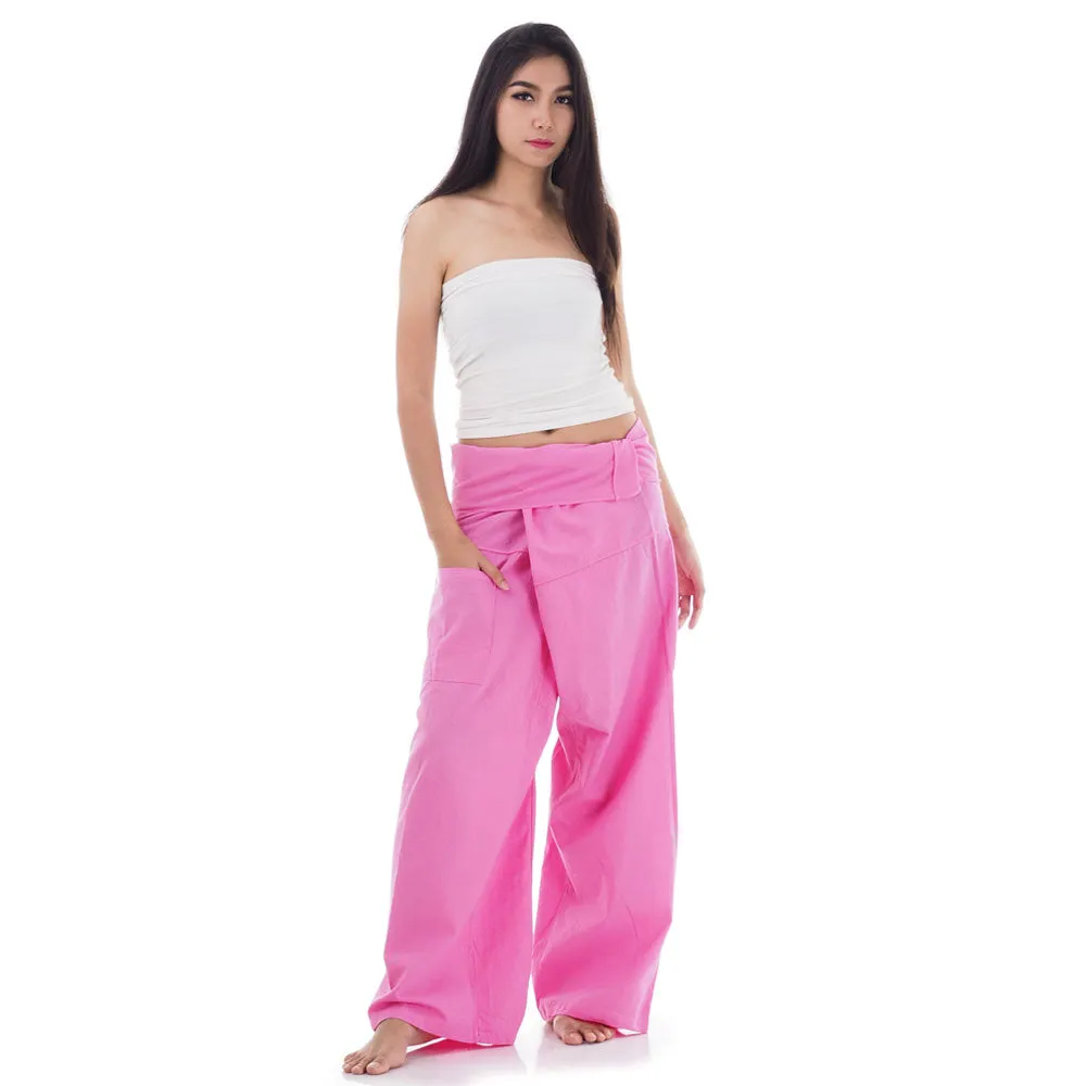 Women's Thai Fisherman Pants Lavender Dreams